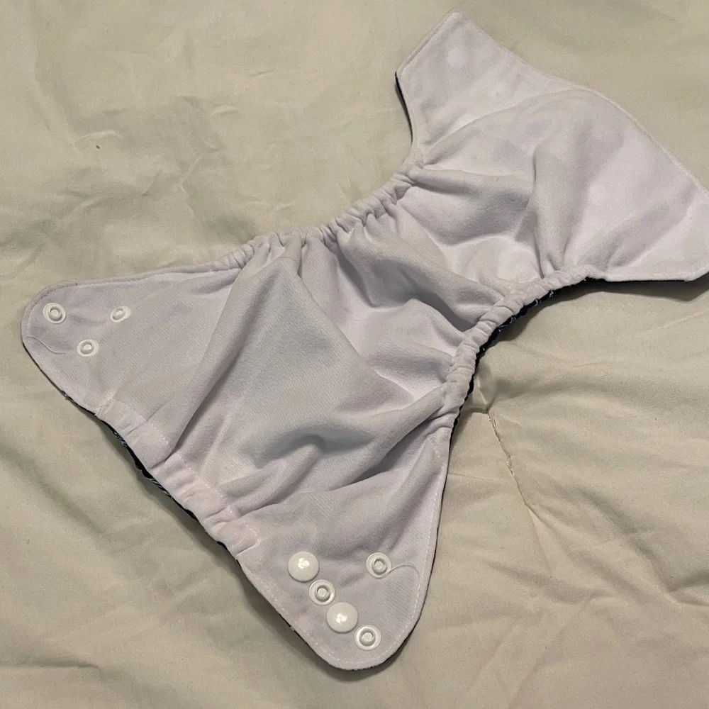 Navy Star Diaper Cover